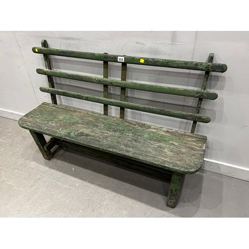 904 - Rare Victorian tram bench