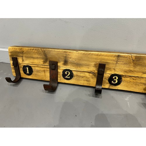 914 - Industrial fairground style coat hook