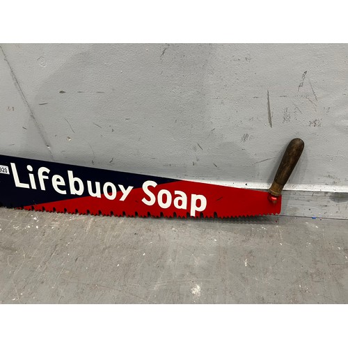 920 - Vintage lifebuoy soap saw