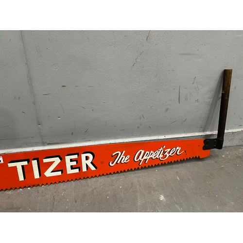 925 - 'Tizer' drink advertising saw sign