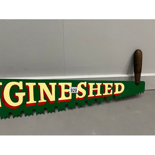 929 - 'Engine shed' saw vintage