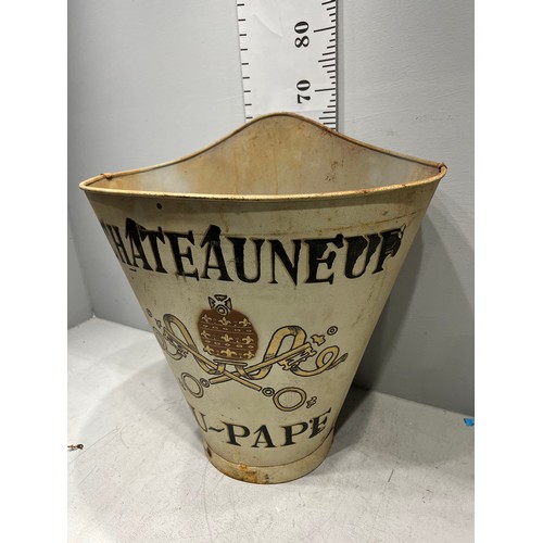 55 - French grape carrier bucket