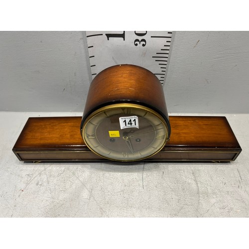 141 - Art deco French mantle clock