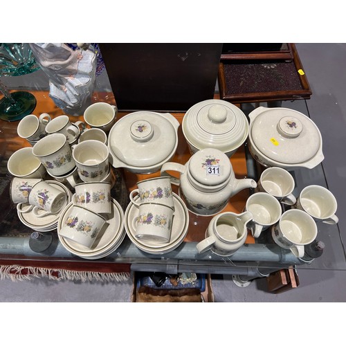 311 - Royal Doulton Dinner / Teaware. Approx. 44 pieces