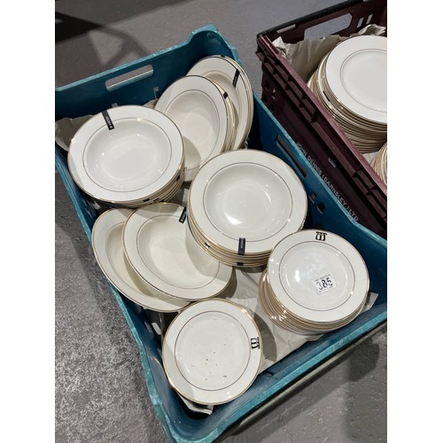 385 - 2 Boxes porcelain plates