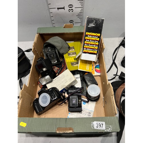 397 - Box cameras & accessories