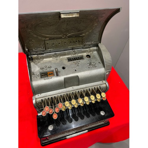 845 - Victorian national cash register good size missing top section