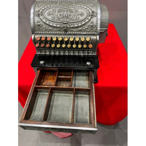 845 - Victorian national cash register good size missing top section