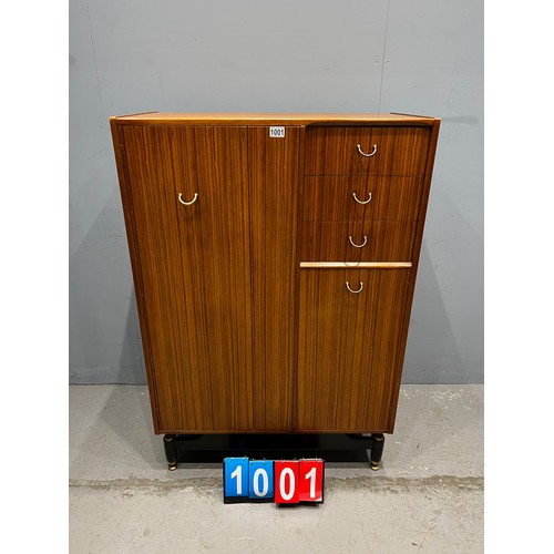 1001 - G-plan 'tola' librenza mid century compactum wardrobe