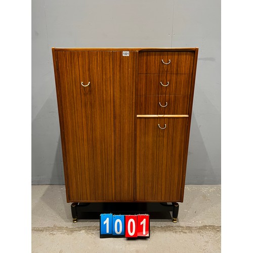 1001 - G-plan 'tola' librenza mid century compactum wardrobe