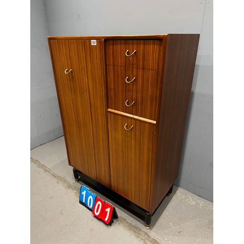 1001 - G-plan 'tola' librenza mid century compactum wardrobe