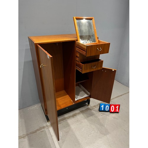 1001 - G-plan 'tola' librenza mid century compactum wardrobe