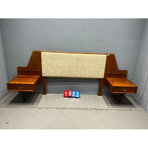 1002 - G-plan tola mid century headboard very clean