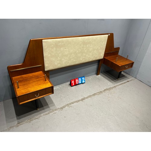 1002 - G-plan tola mid century headboard very clean