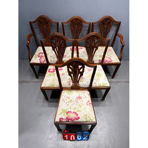 1062 - 6 Heppelwaite style dining chairs