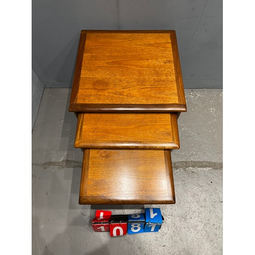 1081 - G-plan astro nest of mid century tables