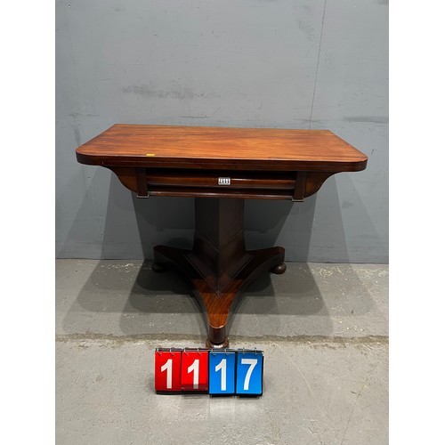 1117 - Victorian mahogany console table