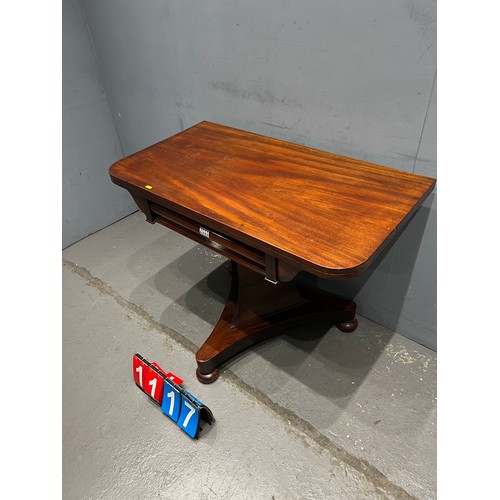 1117 - Victorian mahogany console table