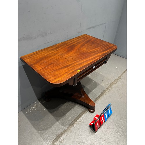 1117 - Victorian mahogany console table