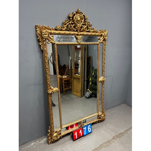 1176 - Beautiful french ornates statement mirror