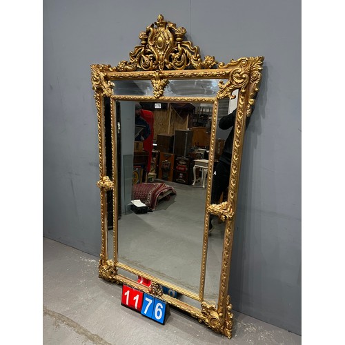 1176 - Beautiful french ornates statement mirror