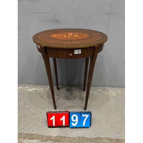 1197 - French Edwardian style mid century coffee table