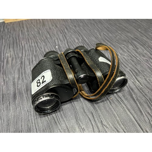 82 - Pair Carl Zeiss binoculars in case