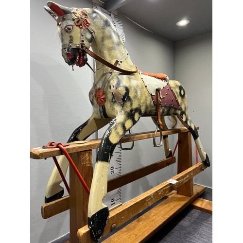 150A - Vintage Early 20thC rocking horse