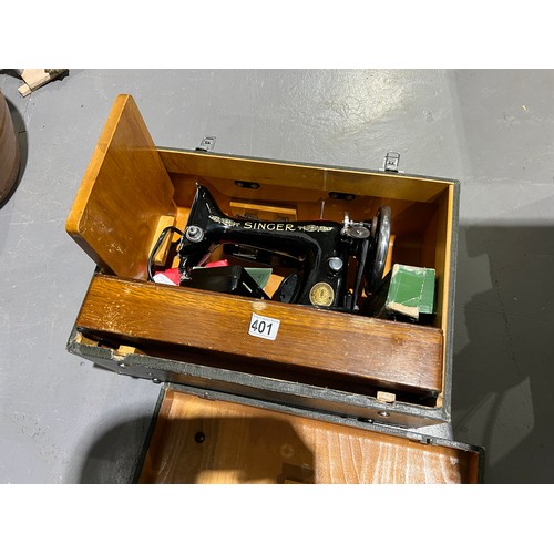 401 - Electric singer sewing machine