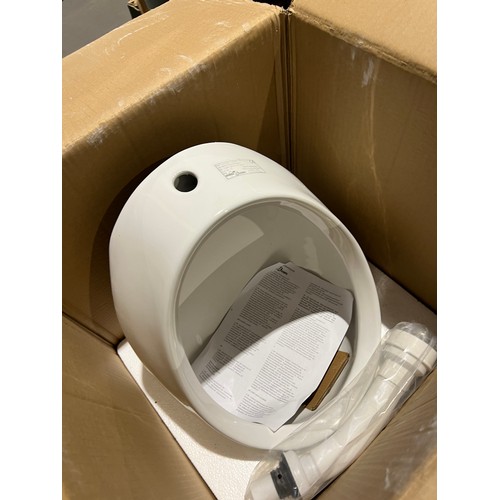 394 - 2 Brand new urinals boxed cost £150 each new