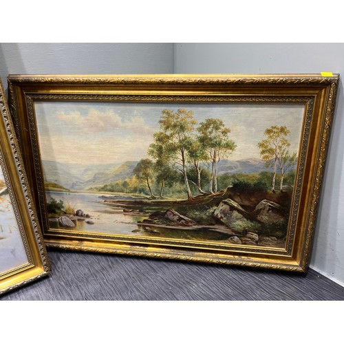 369 - 3 gilt frame Pictures