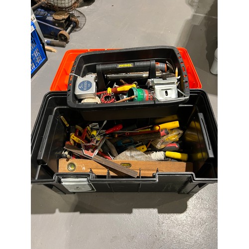 351 - Tool box & tools