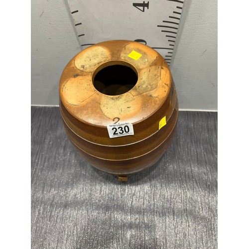 230 - Vintage Stoneware Barrel