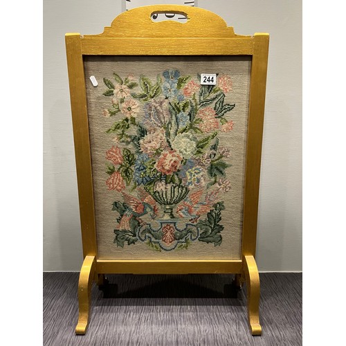 244 - Tapestry fire screen