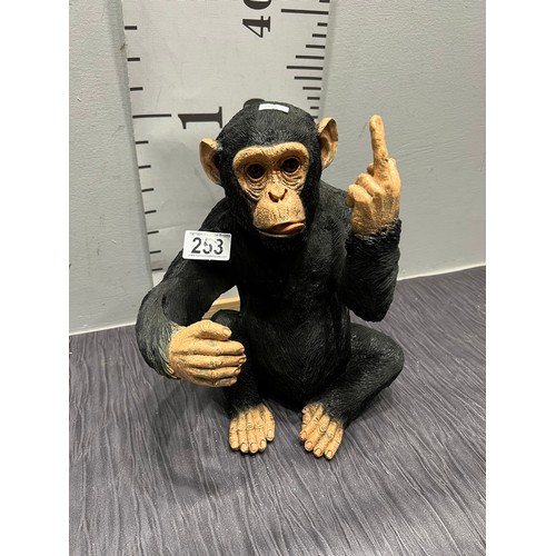 253 - Monkey advertising display Wine bottle stand