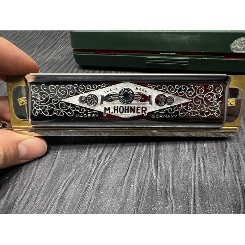 505 - Hohner chromonica 270 in case