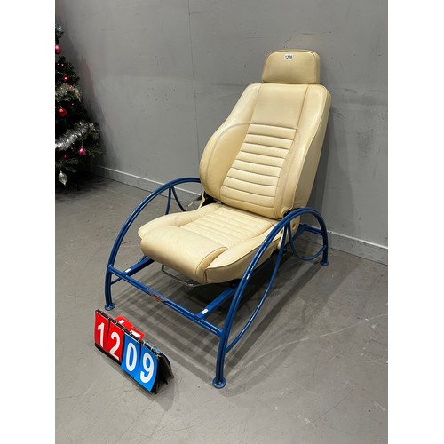 1209 - Jaguar XJR industrial reclining & adjustable gaming chair