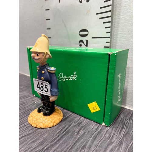 485 - Beswick captain flack ltd edition boxed