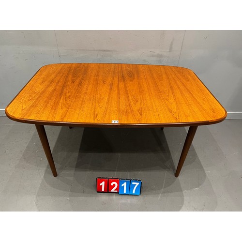 1217 - G-plan fresco mid century teak dining table