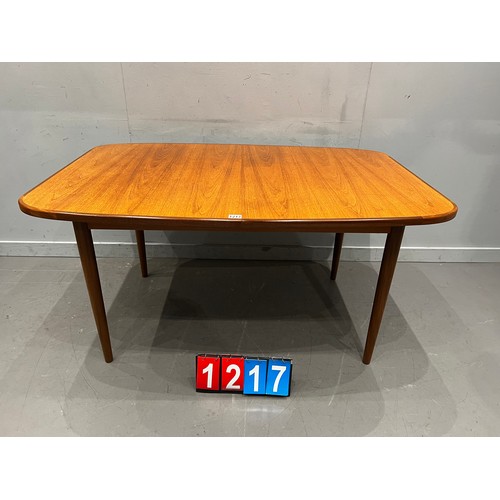 1217 - G-plan fresco mid century teak dining table