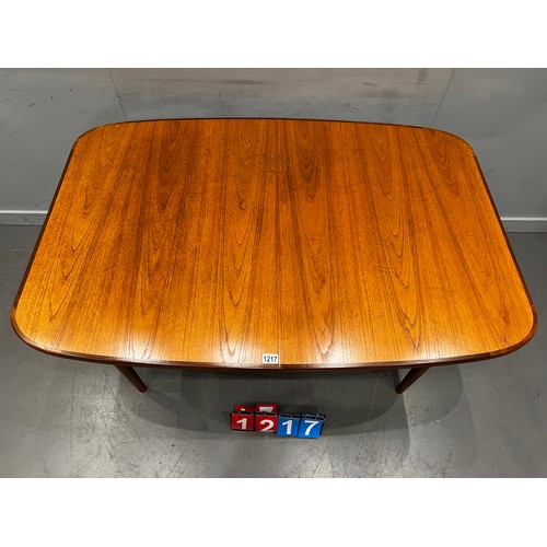 1217 - G-plan fresco mid century teak dining table