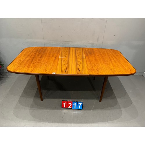 1217 - G-plan fresco mid century teak dining table