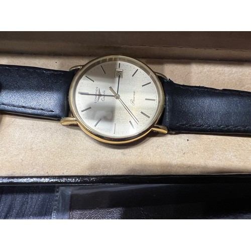 475 - Longines Gents watch in case with instructions Circa 88