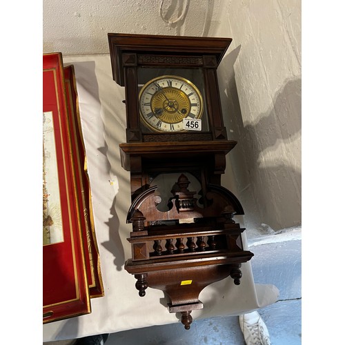 456 - Victorian wall clock