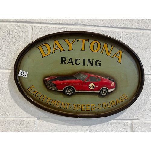 454 - Daytona racing sign