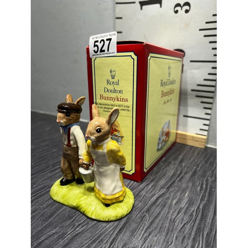 527 - Royal Doulton Bunnykins Jack & Jill boxed