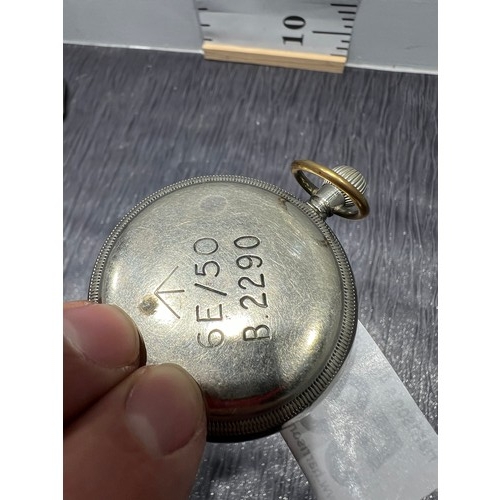 532 - Military pocket watch