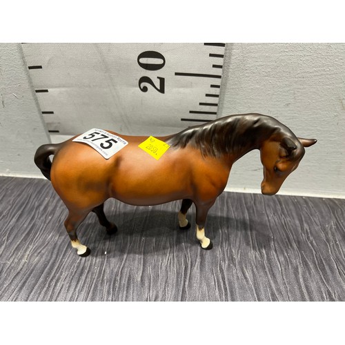 575 - Beswick horse Matt finish