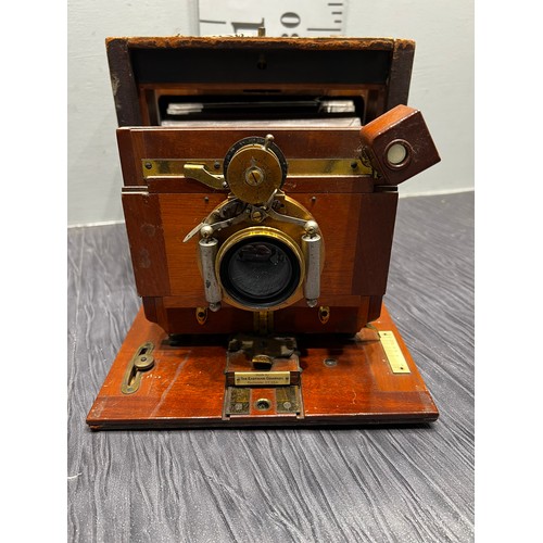 620 - Victorian plate Camera