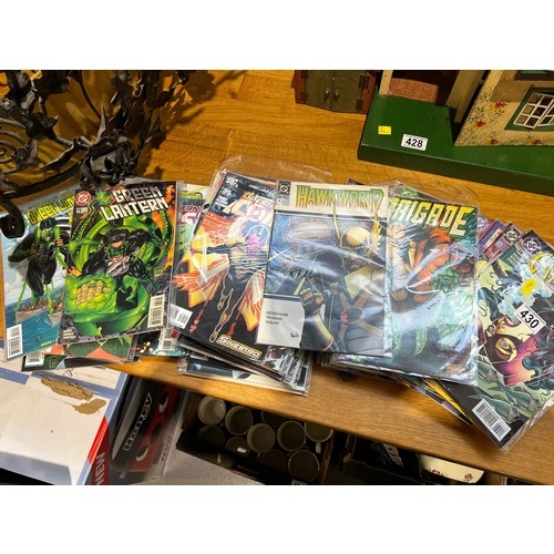 430 - Quantity collectables magazines cat woman mr miracle etc